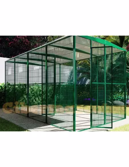 Voladero para jardin 4x2 metros partido