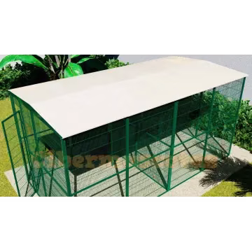 Voladero para jardin 4x2 metros partido