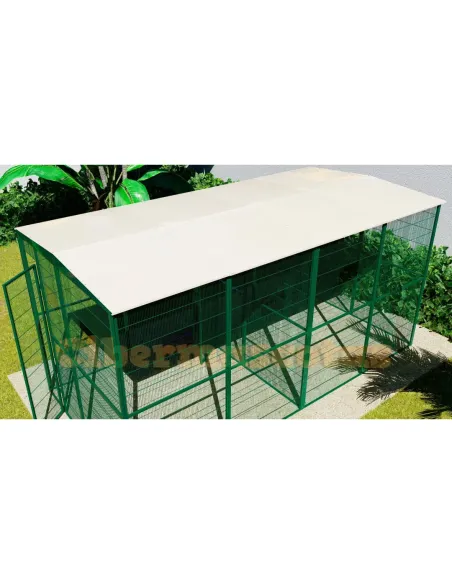 Voladero para jardin 4x2 metros partido