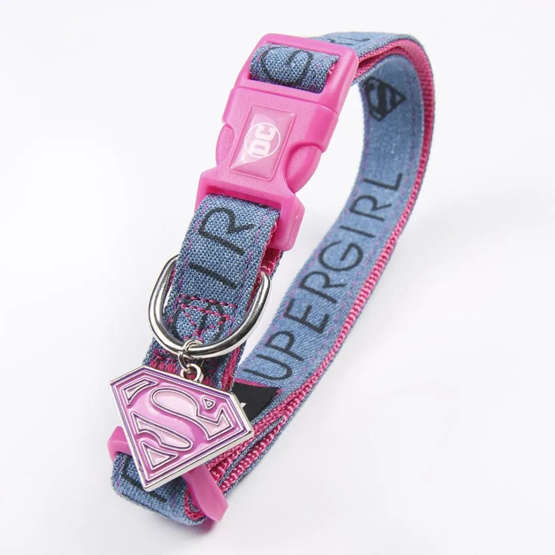 Collar Para Mascotas SuperGirl Marvel | CiberMascotas