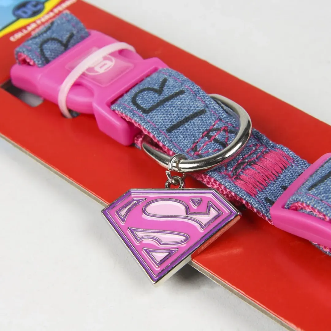 Collar Para Mascotas SuperGirl Marvel | CiberMascotas
