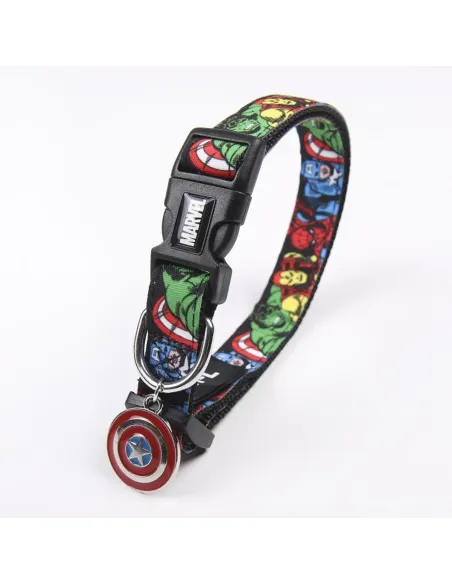 Collar Para Mascotas Capitán América De Marvel | CiberMascotas