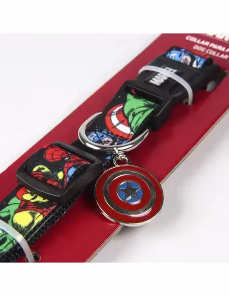 Collar Para Mascotas Capitán América De Marvel | CiberMascotas