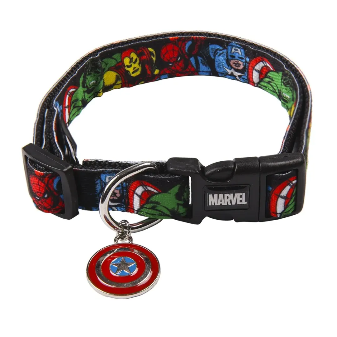Collar Para Mascotas Capitán América De Marvel | CiberMascotas