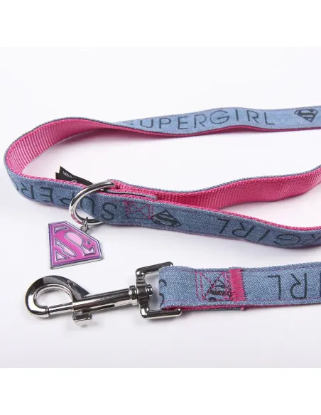 Correa para mascotas SuperGirl Marvel Comic
