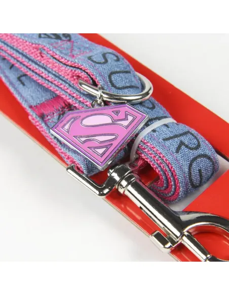 Correa para mascotas SuperGirl Marvel Comic