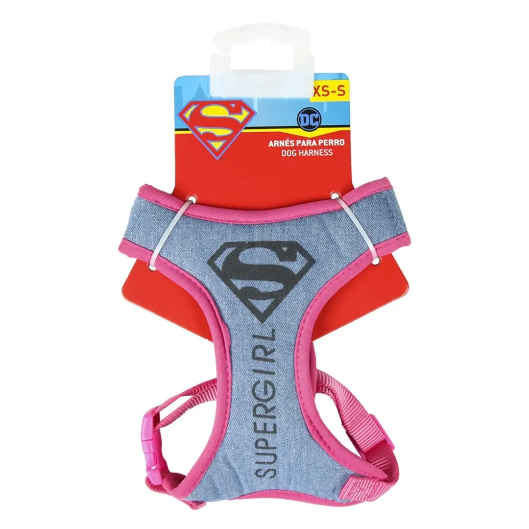 Arnes Para Mascotas SuperGirl Marvel