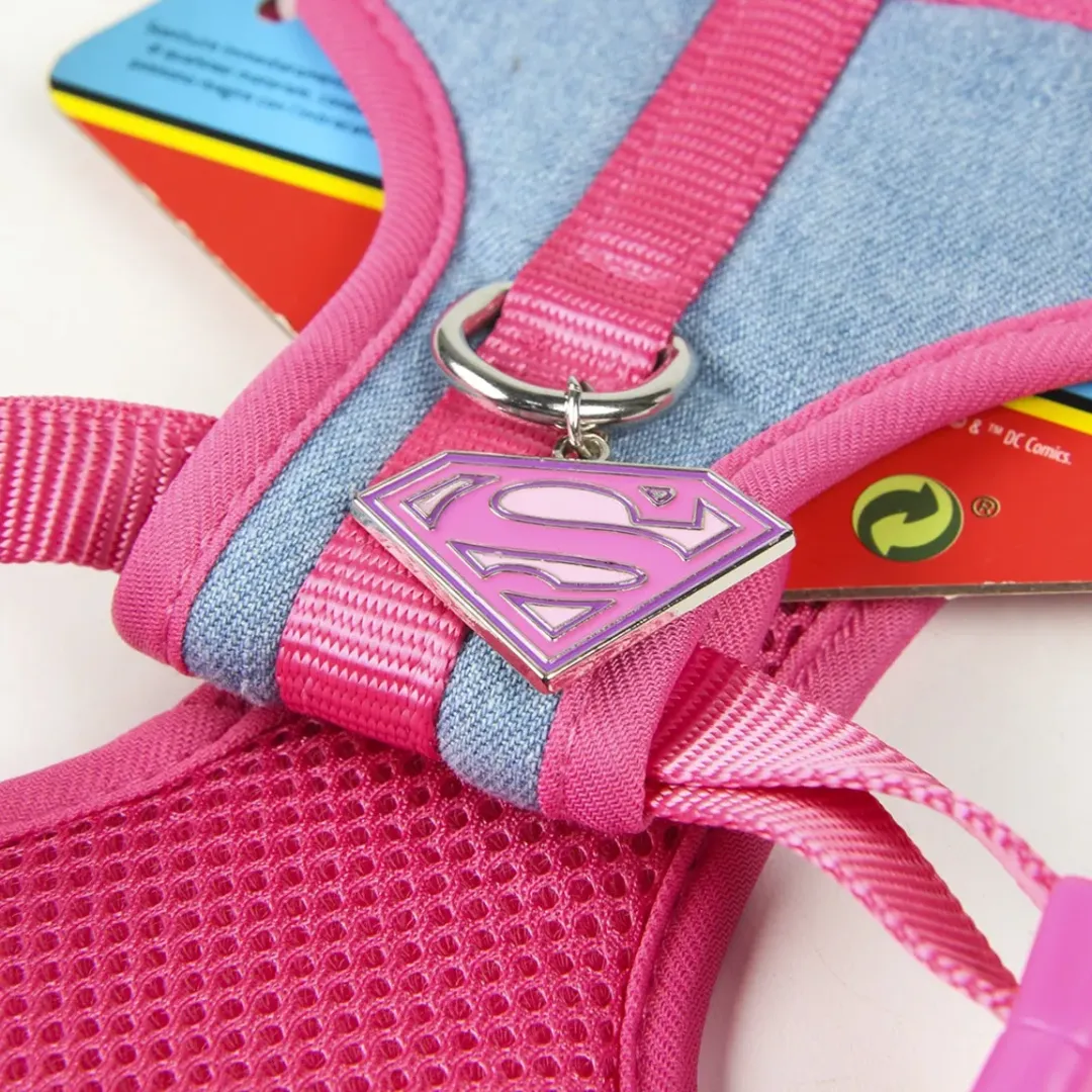 Arnes Para Mascotas SuperGirl Marvel