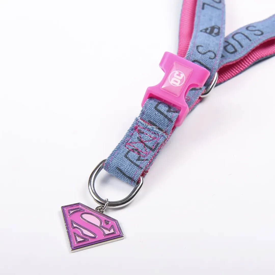 Arnes Petral para mascotas SuperGirl Marvel | CiberMascotas