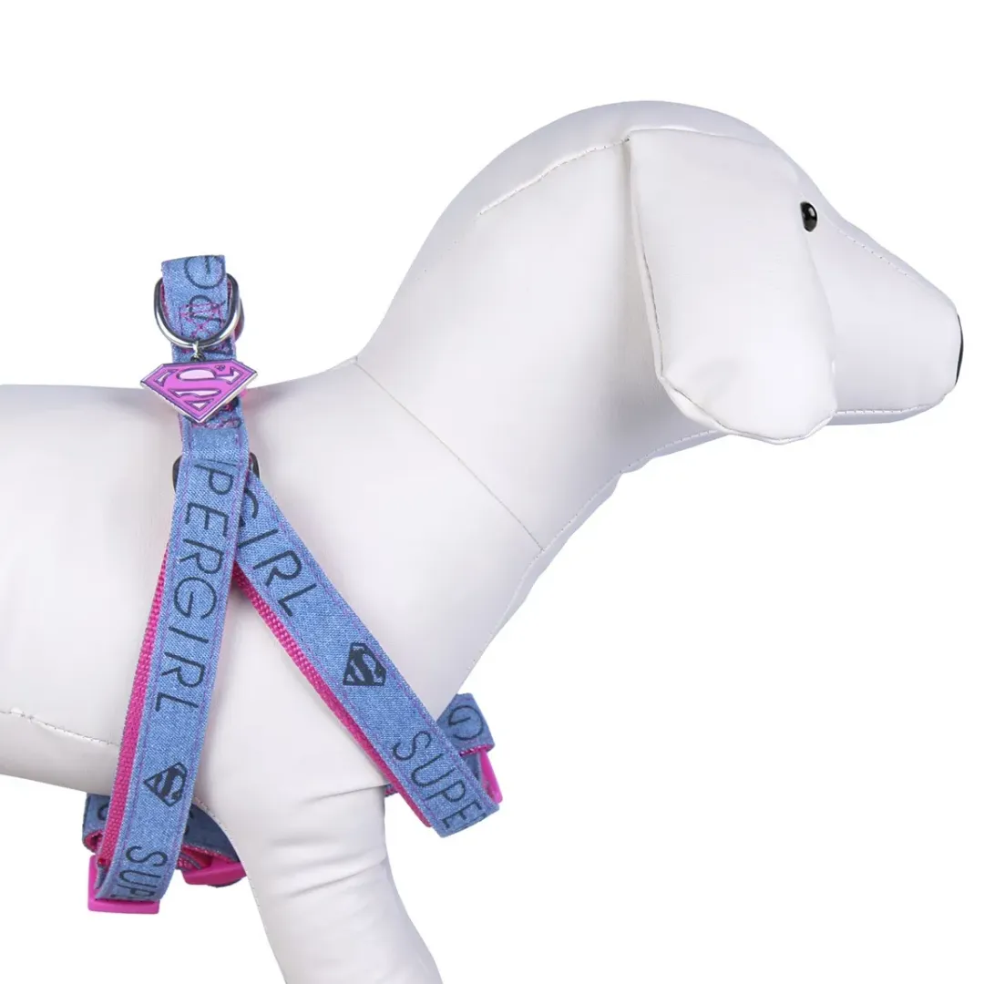 Arnes Petral para mascotas SuperGirl Marvel | CiberMascotas