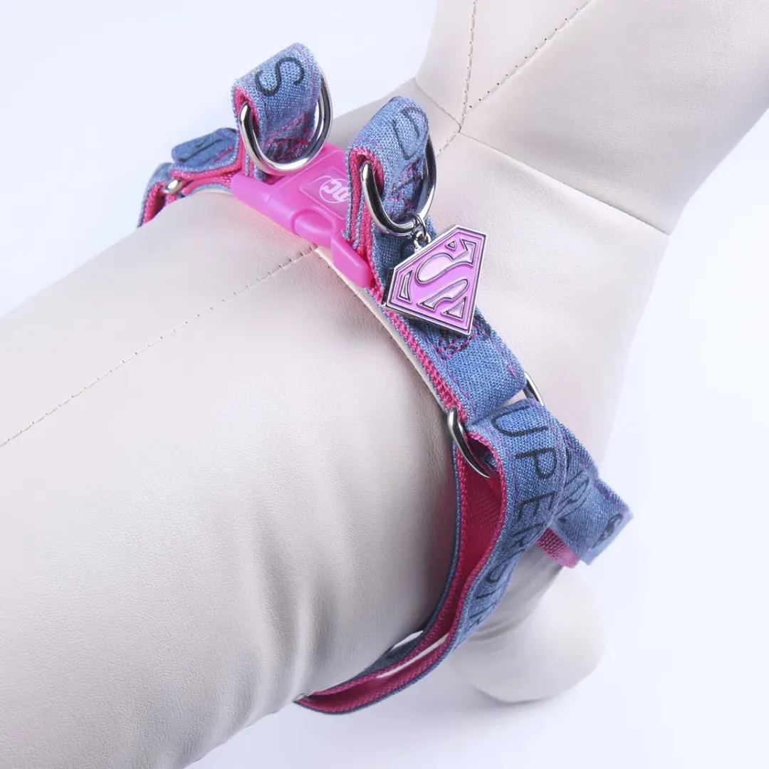 Arnes Petral para mascotas SuperGirl Marvel | CiberMascotas