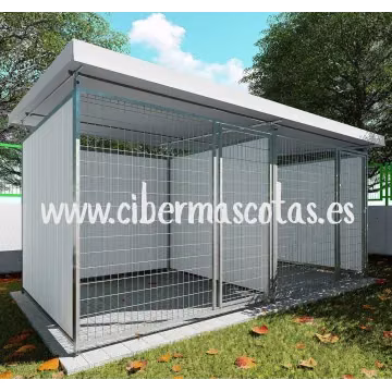 Perreras para perros 4x2 sandwich y separación