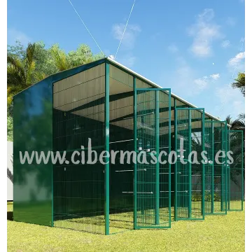 Voladero para jardin | voladera 4x2 metros |especial criadores