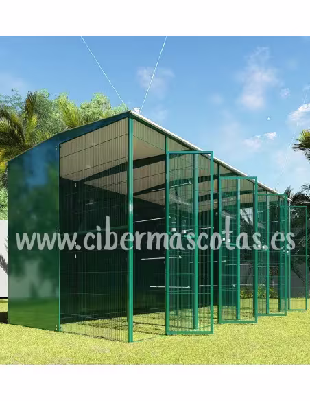 Voladero para jardin 4x2 modelo LUX | CiberMascotas
