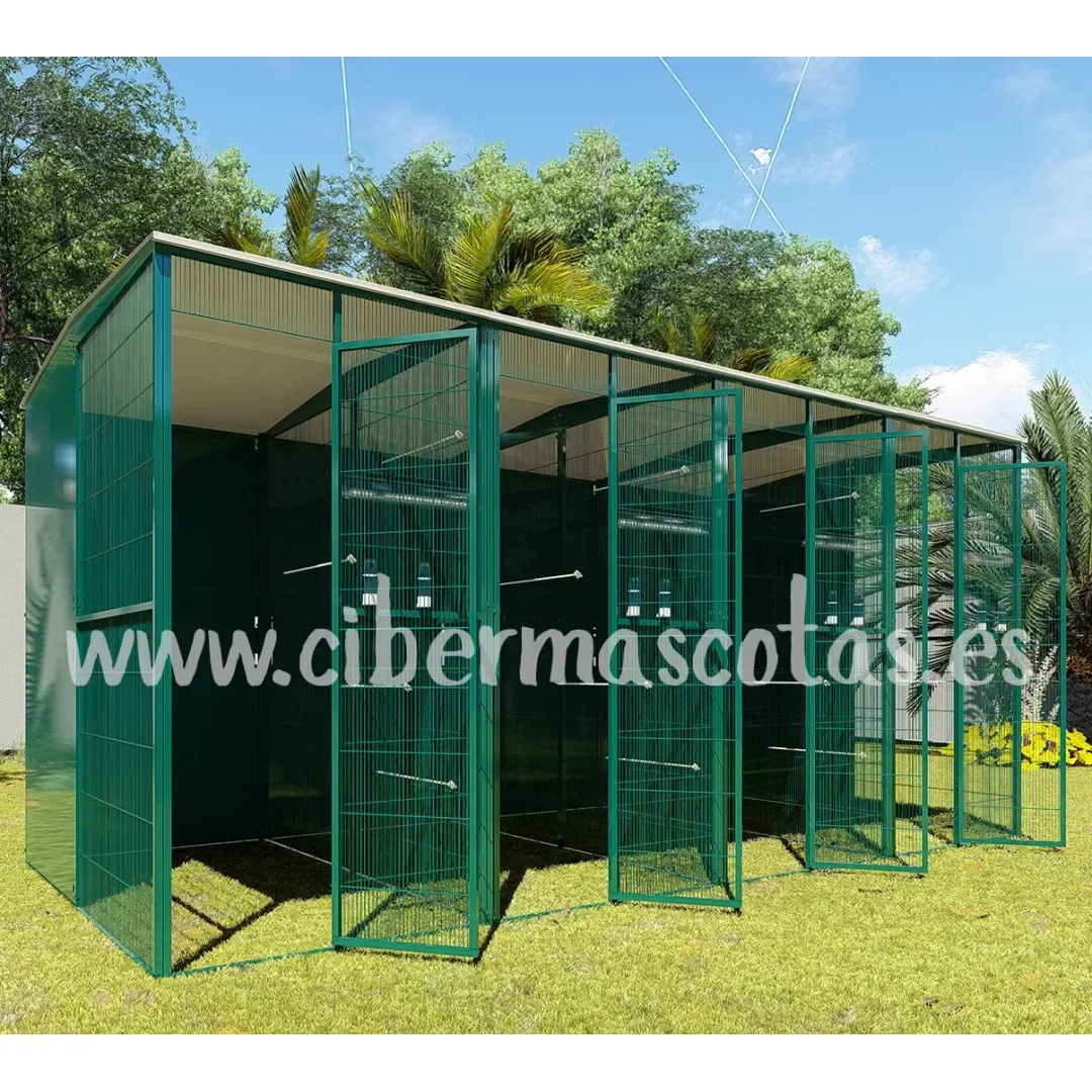 Voladero para jardin 4x2 modelo LUX | CiberMascotas