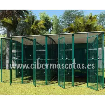 Voladero para jardin | voladera 4x2 metros |especial criadores