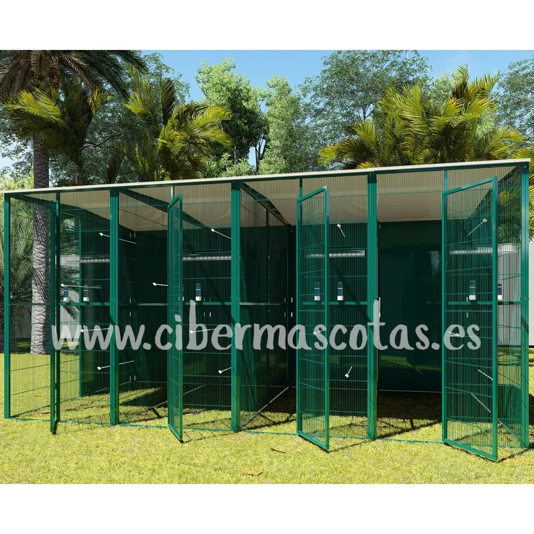 Voladero para jardin 4x2 modelo LUX | CiberMascotas