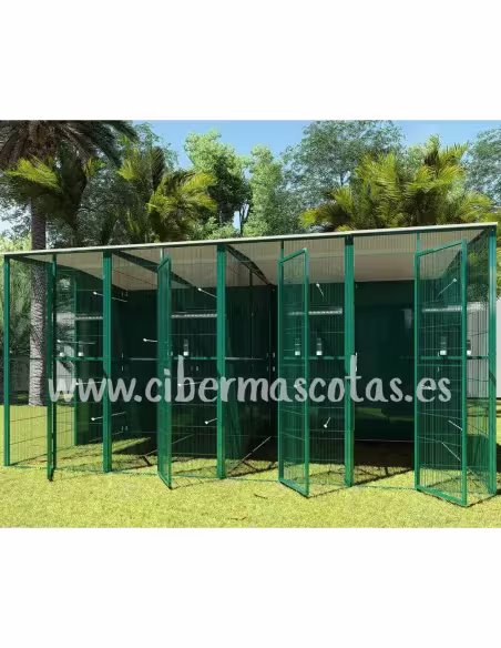 Voladero para jardin 4x2 modelo LUX | CiberMascotas