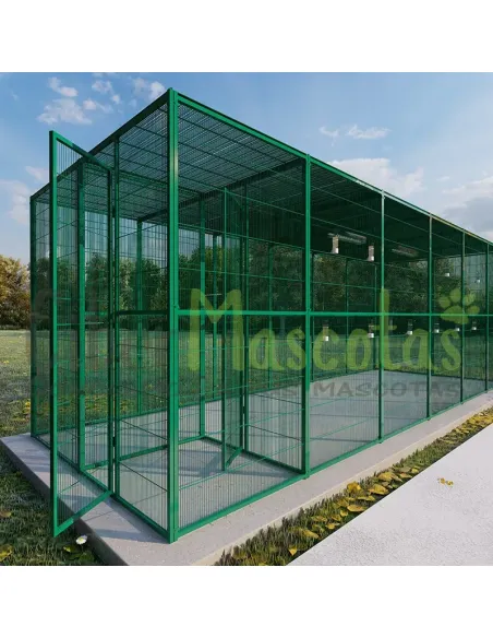 Voladero 6X2 con habitáculo Modelo Tarragona | CiberMascotas