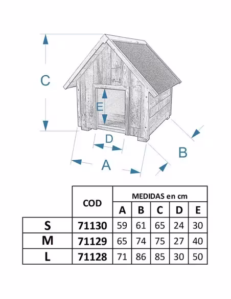 Caseta para perros en madera reciclada | CiberMascotas Caseta para perros en madera reciclada | CiberMascotas