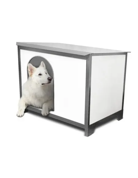 CASETA PERROS MARTIÑA GALVANIZADA | CiberMascotas CASETA PERROS MARTIÑA GALVANIZADA | CiberMascotas
