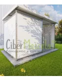 Boxes para perros | Perrera Mixta 3 metros x 1.5 metros | Jaula grande perro