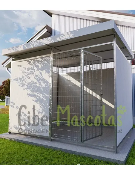 Boxes para perros | Perrera Mixta 3 metros x 1.5 metros | Jaula grande perro