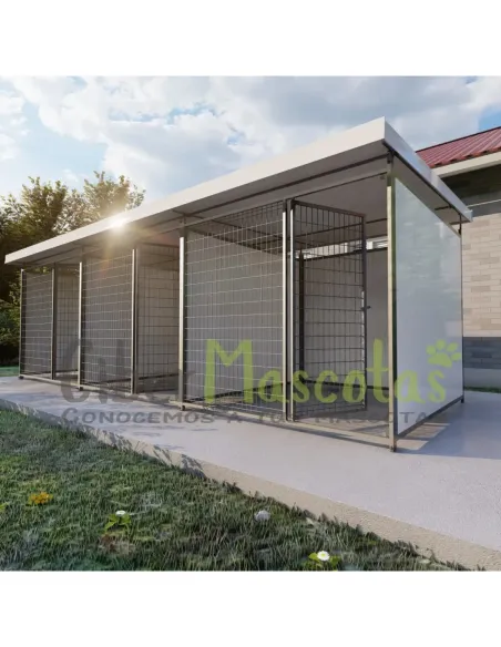 Bateria de 3 boxes  6x2 metros pvc Bateria de 3 boxes  6x2 metros pvc