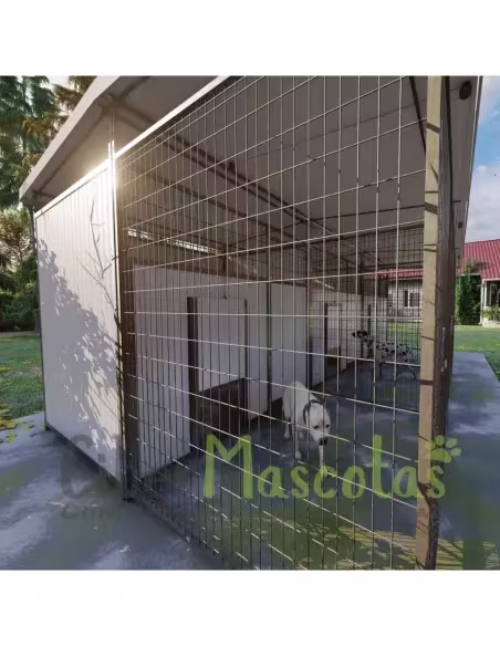 Batería de boxes para residencias caninas | CiberMascotas