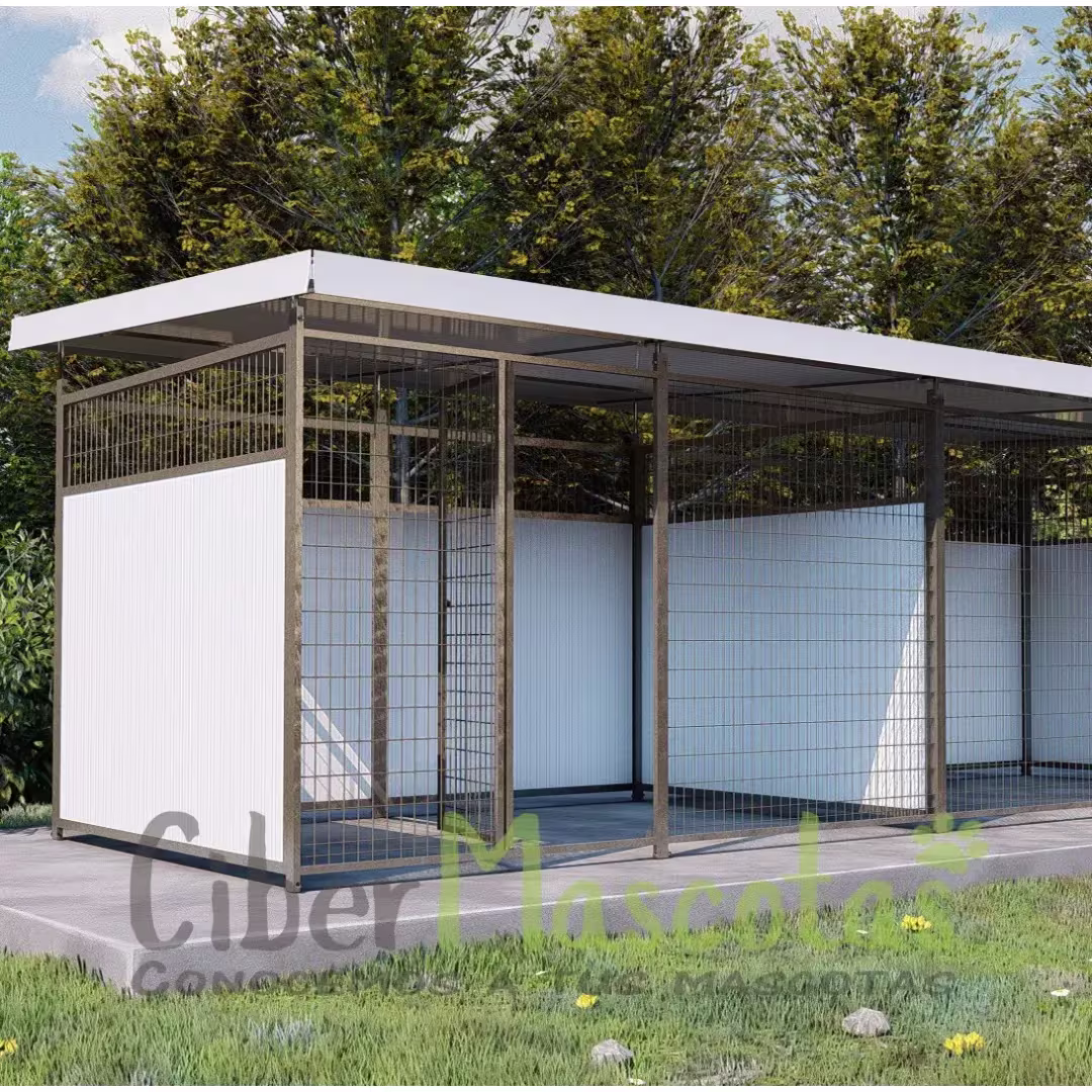 Cheniles para perros 6x2 metros