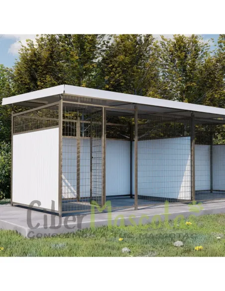 Cheniles para perros 6x2 metros