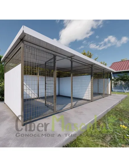 Cheniles para perros 6x2 metros