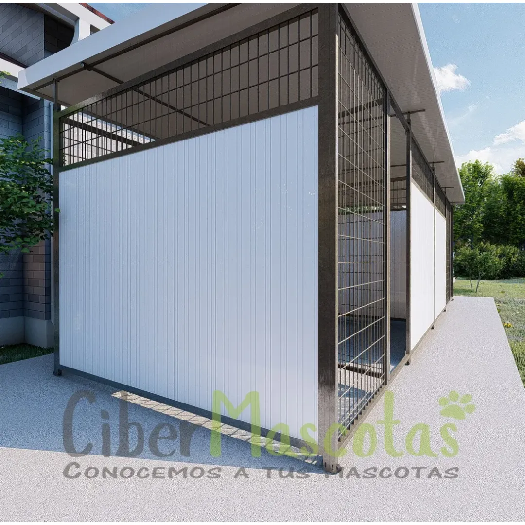 Instalacion para perros 6x2 metros