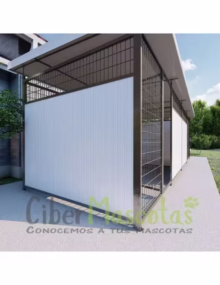 Instalacion para perros 6x2 metros