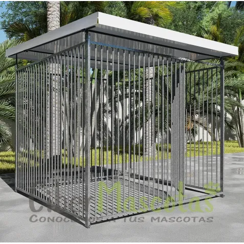 Bateria 3 perreras para perros de 4x2 metros | CiberMascotas