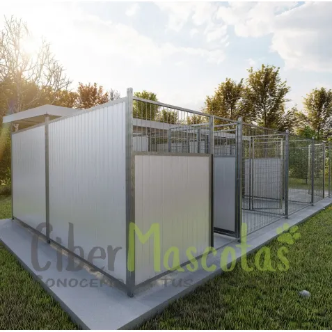 Panel frente con puerta eco boxes  para perros 5 cm | CiberMascotas