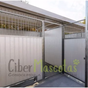 Conjunto 3 boxes con cercado para perros