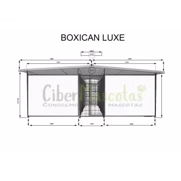 Boxican LUXE 6 | 27,5 m² | 5 Habitaciones + 1 Almacén