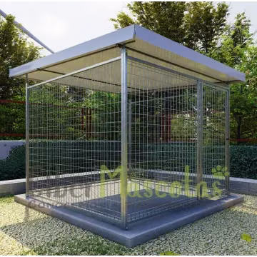 Box de malla 2x2 para perros