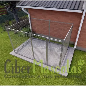 Cercado para perros 3x2 metros