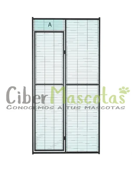 PVC para panel puerta voladero loro | CiberMascotas
