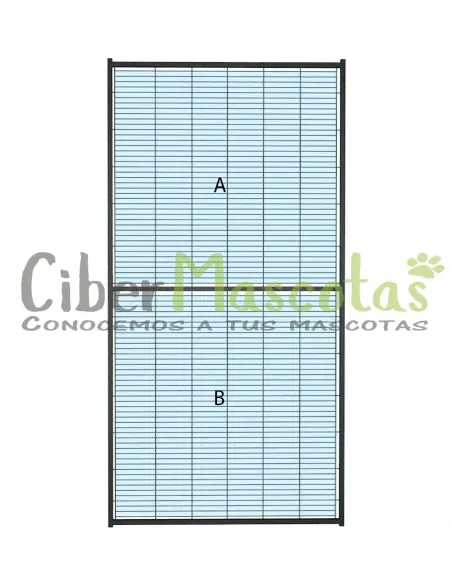 PVC para panel malla voladero loro