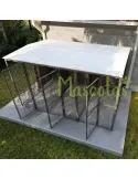 Batería de 3 boxes para perros 2x1