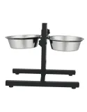 Comedero doble Soporte Regulable