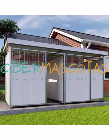 Box para perros modelo doberman duo | CiberMascotas