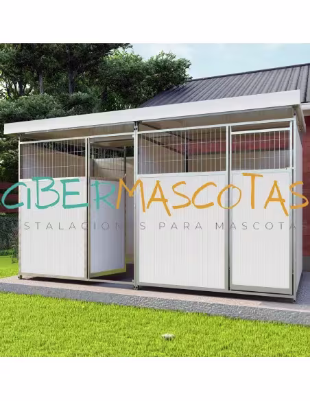 Box para perros modelo doberman duo | CiberMascotas