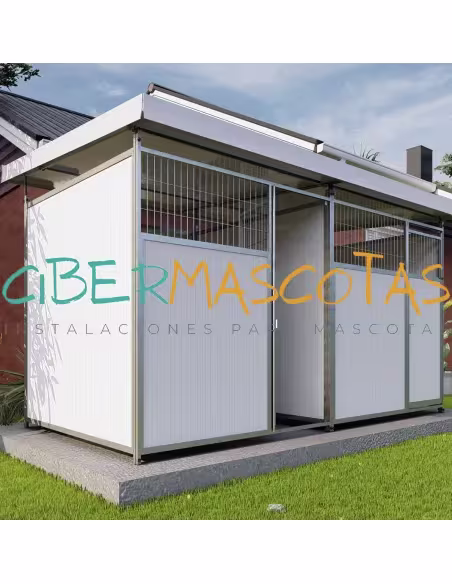 Box para perros modelo doberman duo | CiberMascotas