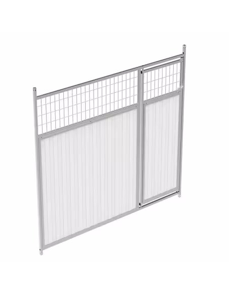 Perreras con zona dia y noche 4x2 metros | CiberMascotas