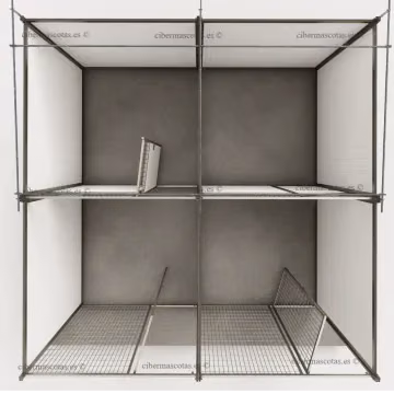 Perreras con dormitorio con parque profesionales | Envío Gratis