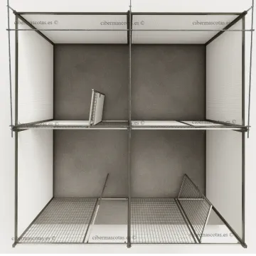 Perreras con dormitorio con parque profesionales | Envío Gratis